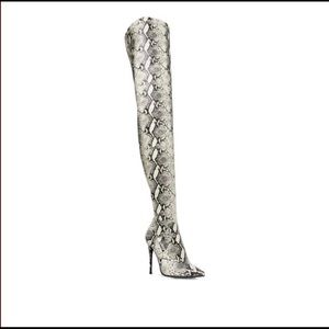 Over the Knee Python Boots